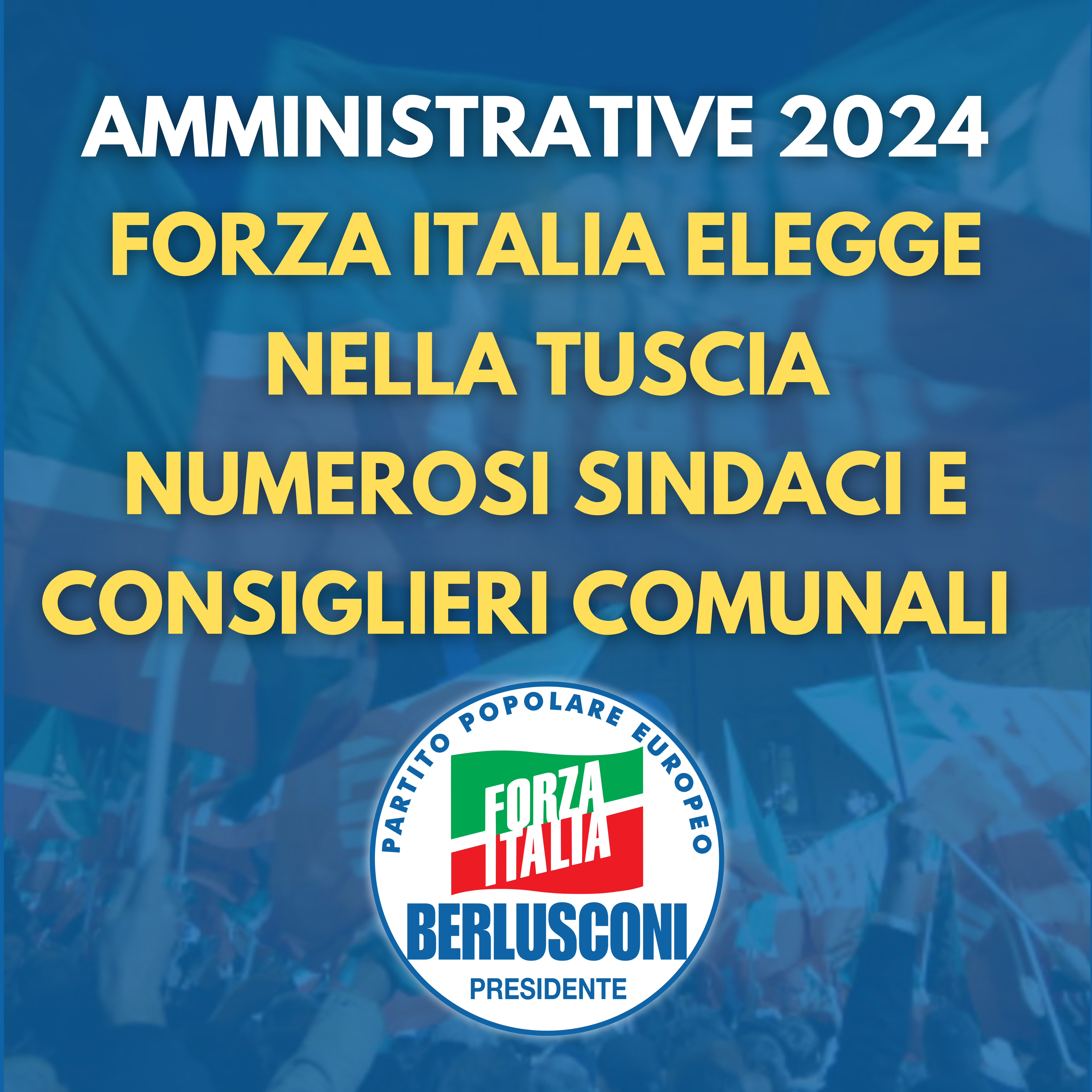 Forza Italia nella Tuscia fa il pieno di amministratori